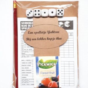 Spel yahtzee