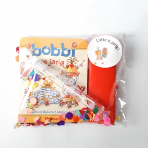 Mini Bobbi boekje traktatie