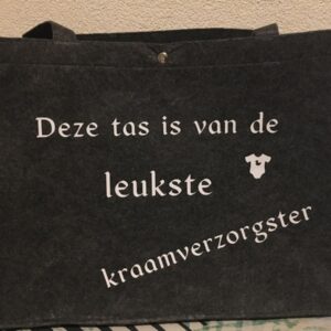 Tas voor de kraamverzorgster