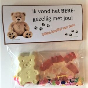 Traktatie BERE gezellig afscheid/verhuizen