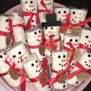Sneeuwman marshmallows