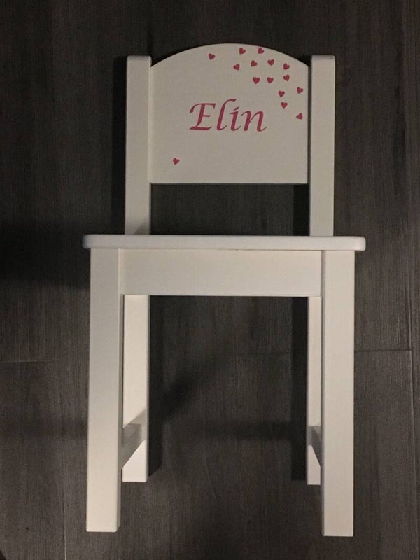 Stoeltje met bedrukking flex folie - Afbeelding 4