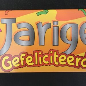 Snoep verpakking gefeliciteerd