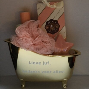 leuk badsetje voor juf