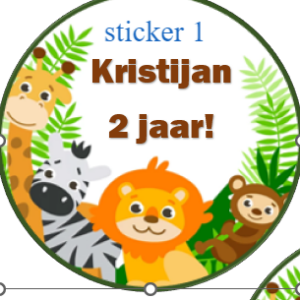 stickers Jungle