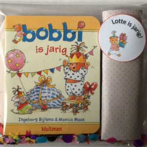 traktatie bobbi uitdeelboekje