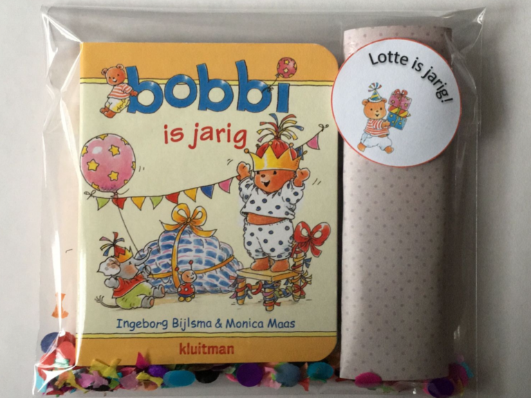 traktatie bobbi uitdeelboekje - Kinderfeestcompleet