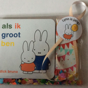 Traktatie nijntje uitdeelboekje