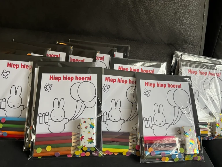 traktatie kleurplaat naar wens - Kinderfeestcompleet