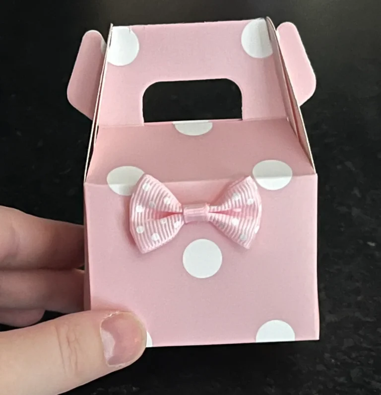 Geboorte traktatie doosje - Kinderfeestcompleet