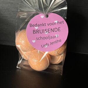 Bruisballetjes met tekst