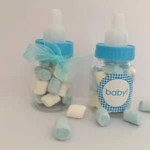 Baby flesje blauw of roze
