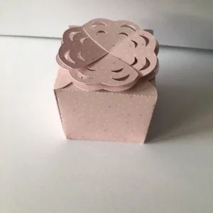 schattig doosje met geboortjesnoepjes