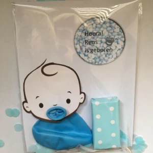 Geboorte traktatie baby ballon